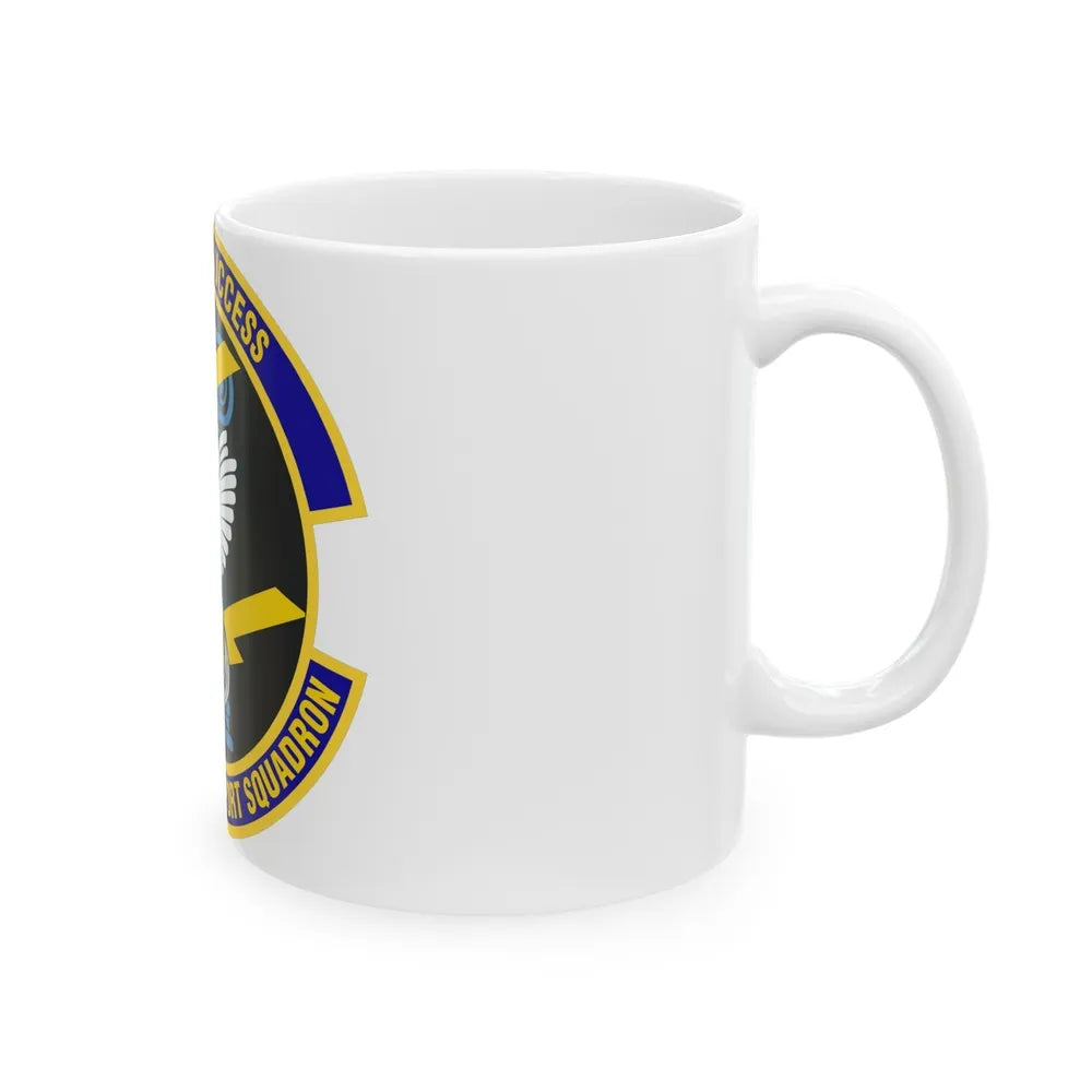 633d Medical Support Squadron (U.S. Air Force) White Coffee Mug-Go Mug Yourself