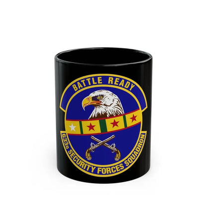 633d Security Forces Squadron (U.S. Air Force) Black Coffee Mug 11oz - Go Mug Yourself