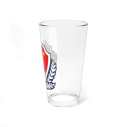 Emblem of China Coast Guard (China) (Coat of Arms) Pint Glass 16oz