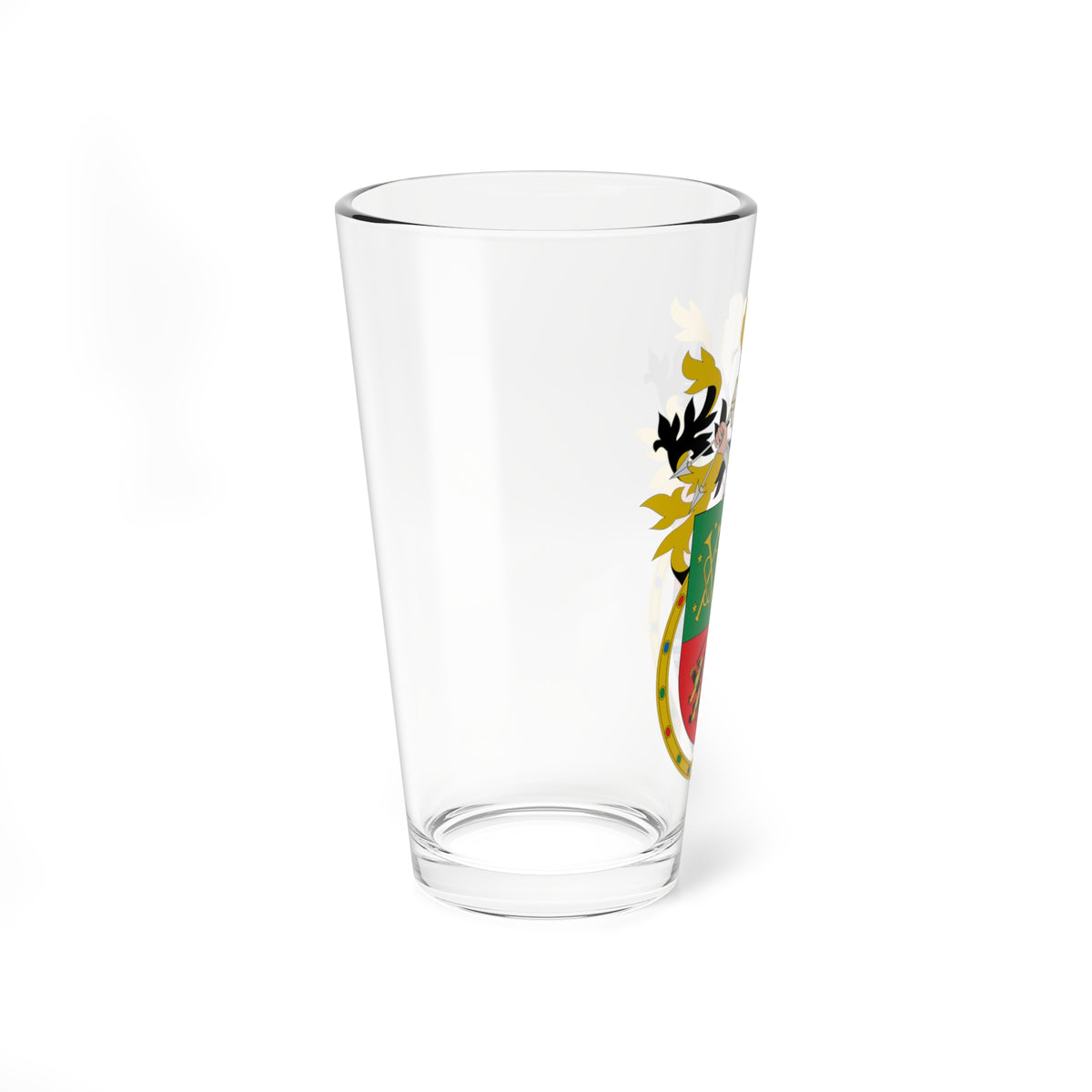 Escudo San Pedro Cholula (Costa Rica) (Coat of Arms) Pint Glass 16oz