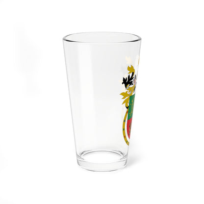 Escudo San Pedro Cholula (Costa Rica) (Coat of Arms) Pint Glass 16oz