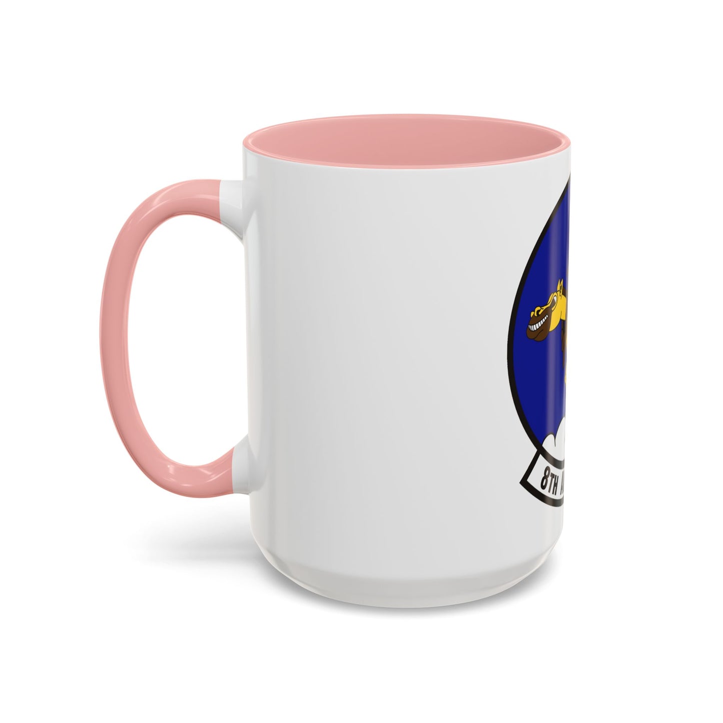8th Airlift Squadron (U.S. Air Force) Accent Coffee Mug