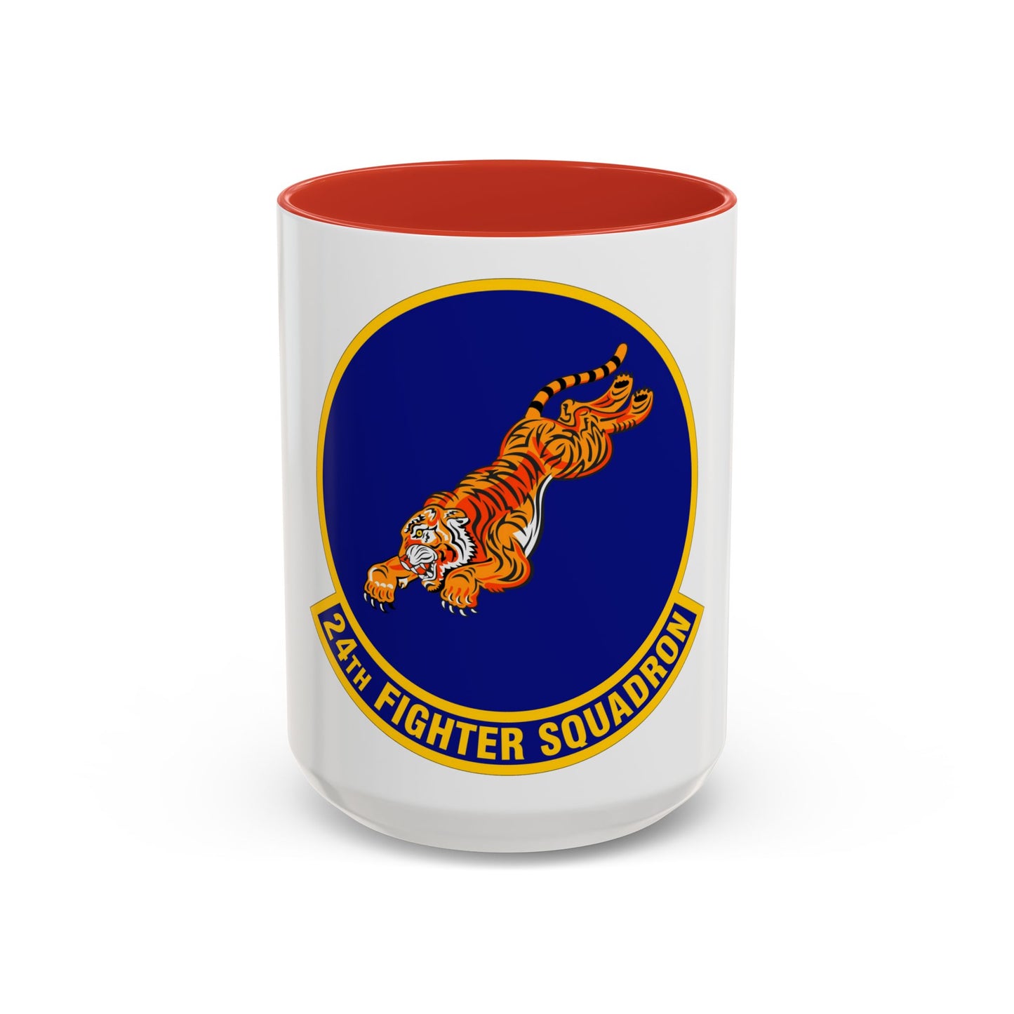24 Fighter Squadron ACC (U.S. Air Force) Accent Coffee Mug