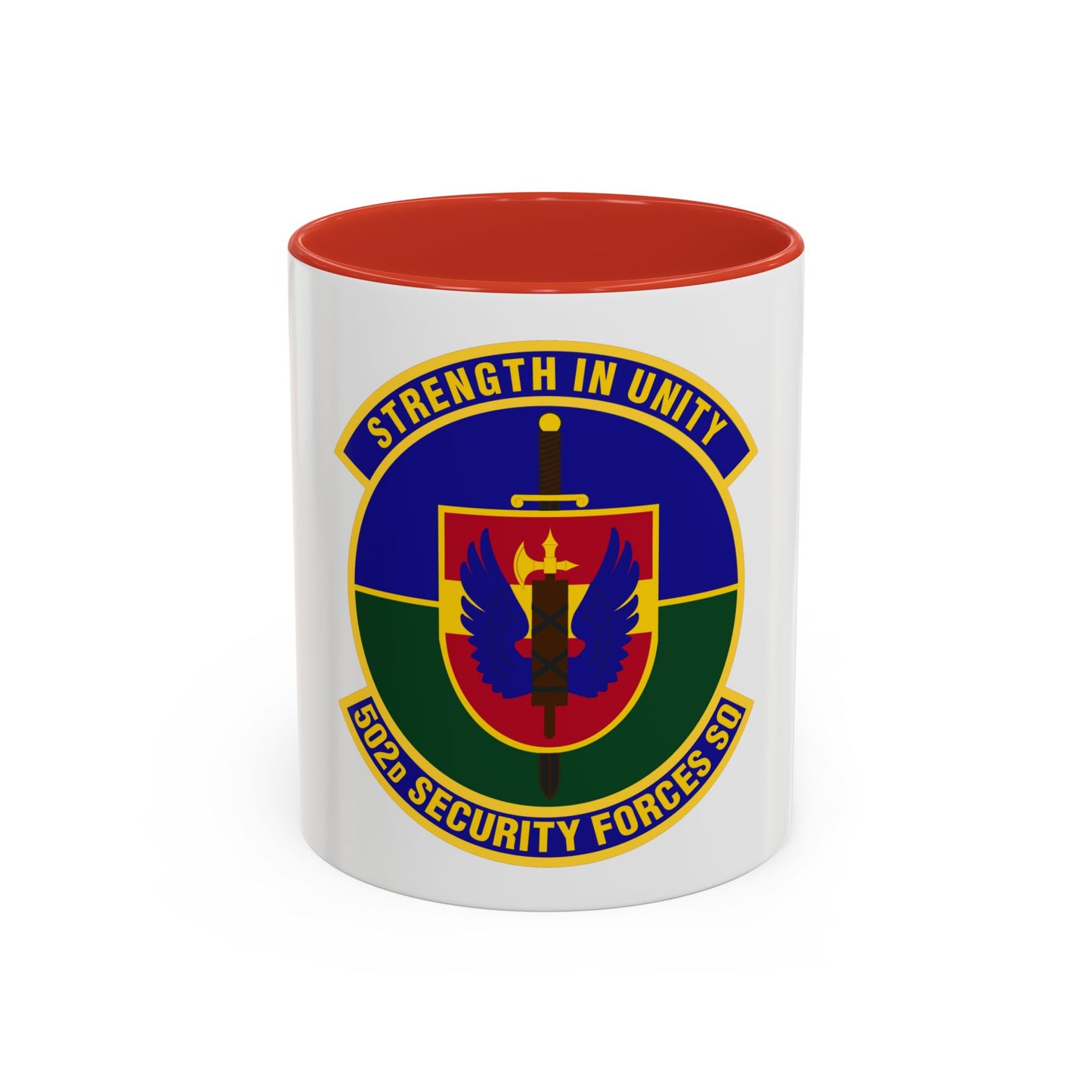 502d Security Forces Squadron (U.S. Air Force) Accent Coffee Mug