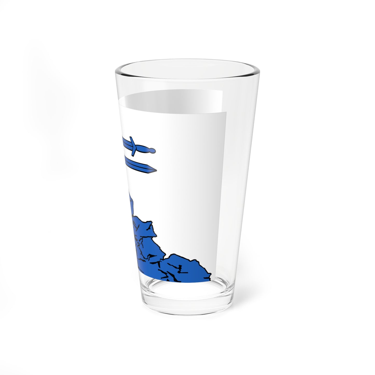 Flag of Yakovlevsky rayon (Russia) Pint Glass 16oz