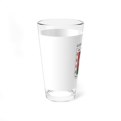 Flag of Gaborjanhaza (Hungary) Pint Glass 16oz