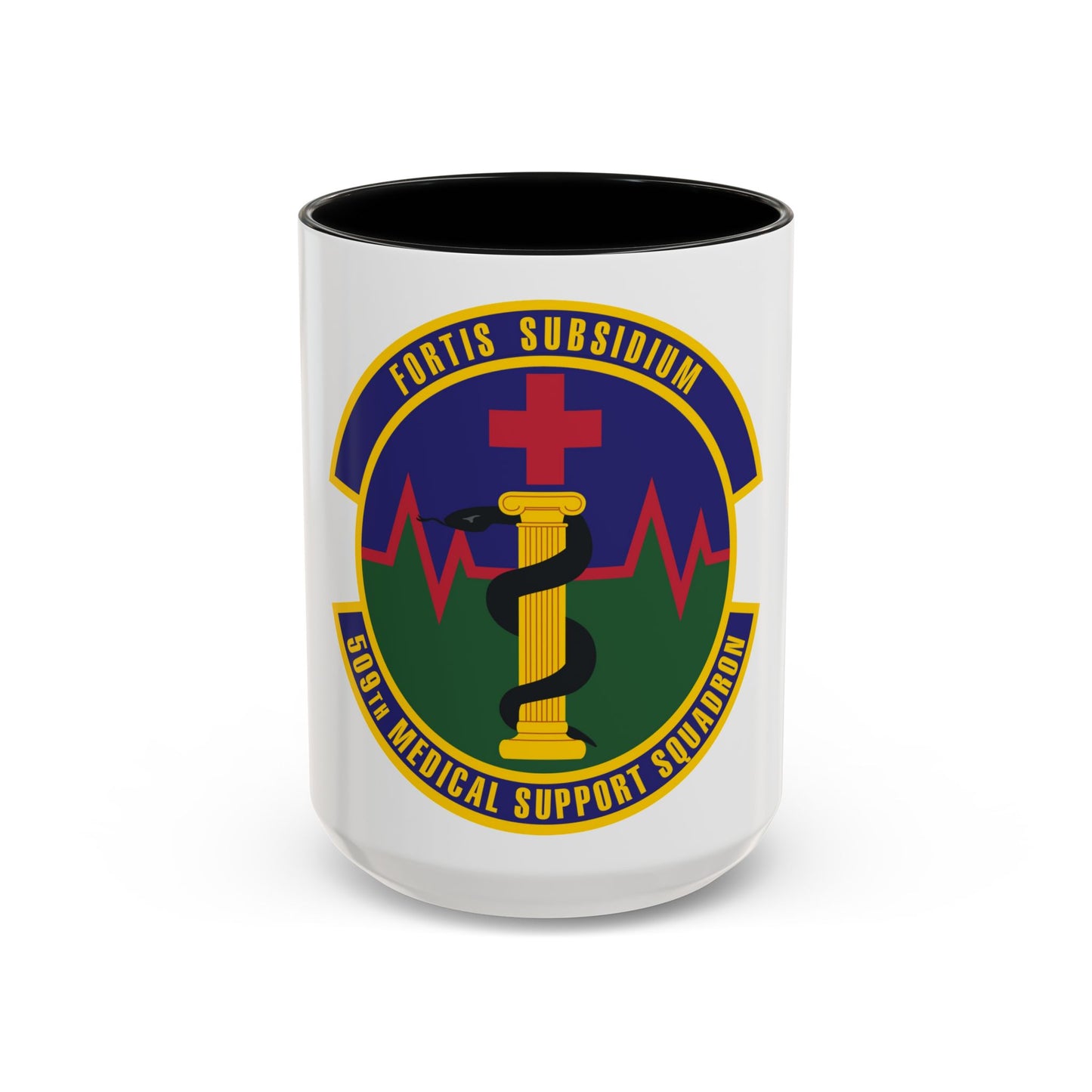 509th Medical Support Squadron (U.S. Air Force) Accent Coffee Mug