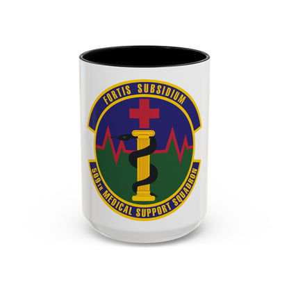 509th Medical Support Squadron (U.S. Air Force) Accent Coffee Mug