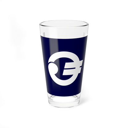 Flag of Matsushima Miyagi (Japan) Pint Glass 16oz