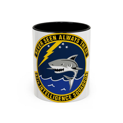 37 Intelligence Squadron ACC (U.S. Air Force) Accent Coffee Mug