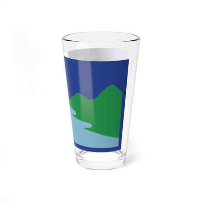 Flag of Pend Oreille County Washington (United States) Pint Glass 16oz