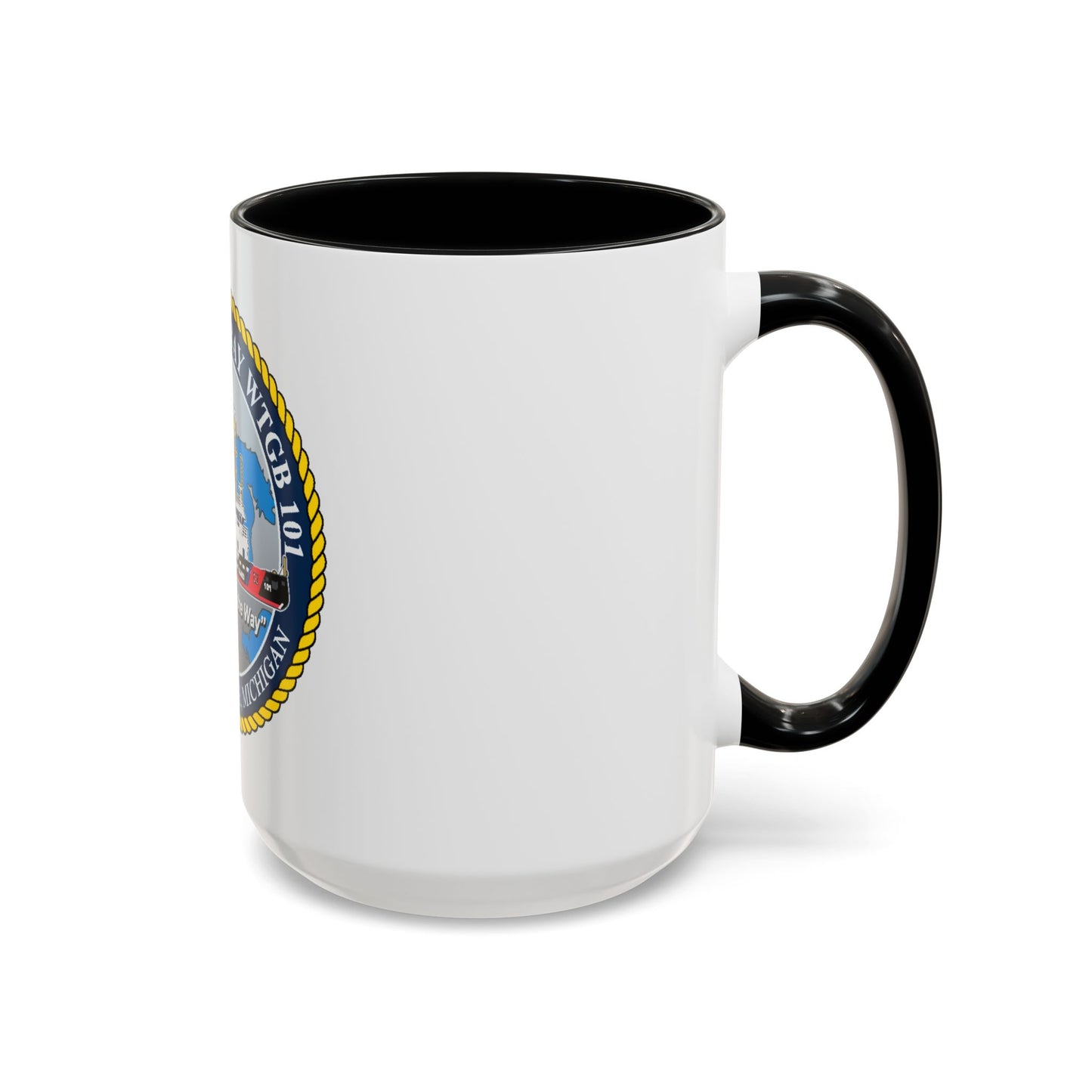 USCG Katmai Bay WTGB 101 (U.S. Coast Guard) Accent Coffee Mug