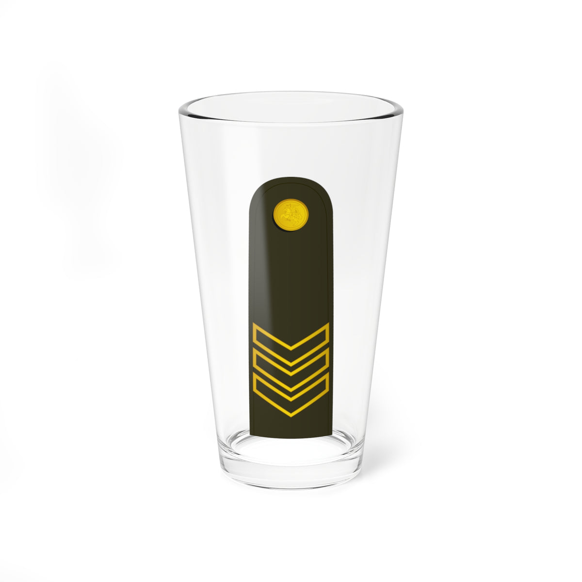 Lithuania Army OR 6 Special (Lithuania) (Military Rank) Pint Glass 16oz