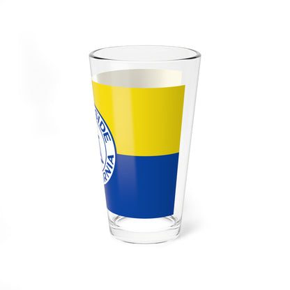 Flag of Riverside California 1967-2020 (United States) Pint Glass 16oz