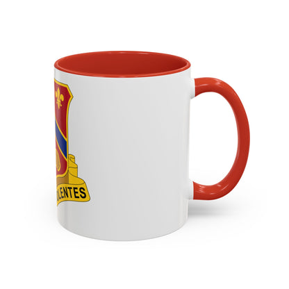 123 Engineer Battalion (U.S. Army) Accent Coffee Mug