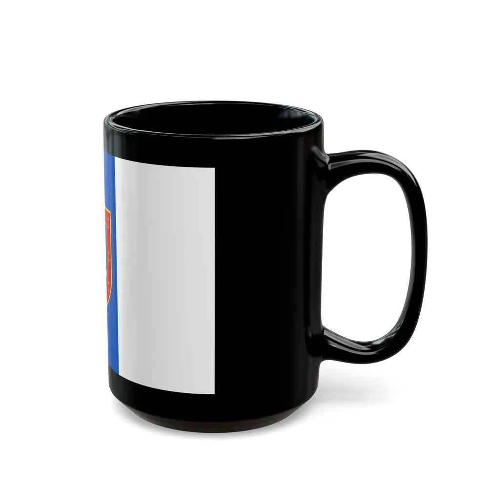 Flag of Odessa Oblast Ukraine - Black Coffee Mug-Go Mug Yourself