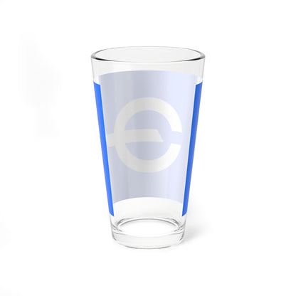 Flag of Nagara Chiba (Japan) Pint Glass 16oz
