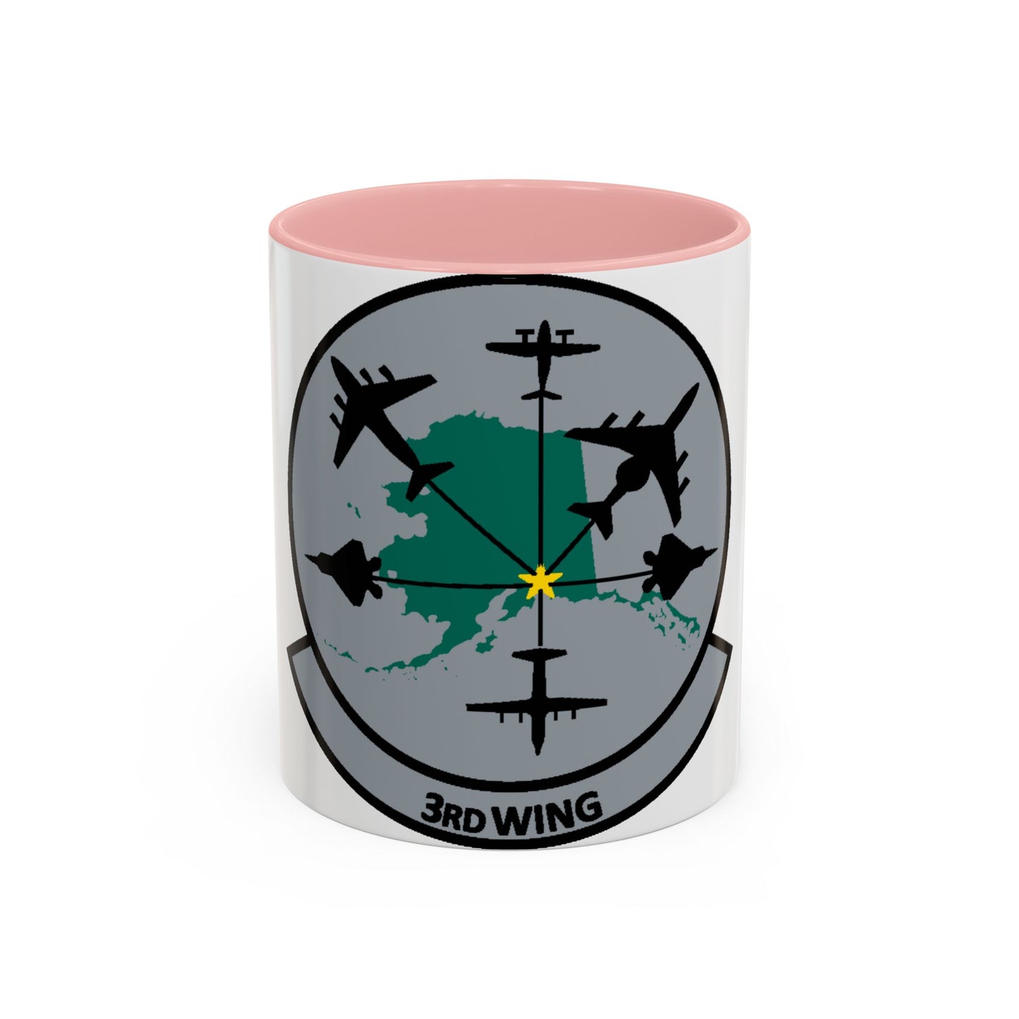 3rd Wing v2 (U.S. Air Force) Accent Coffee Mug