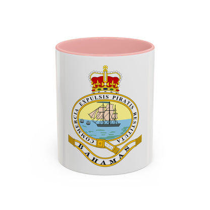 Emblem of the Bahamas (1869-1904; 1953-1964) - Accent Coffee Mug