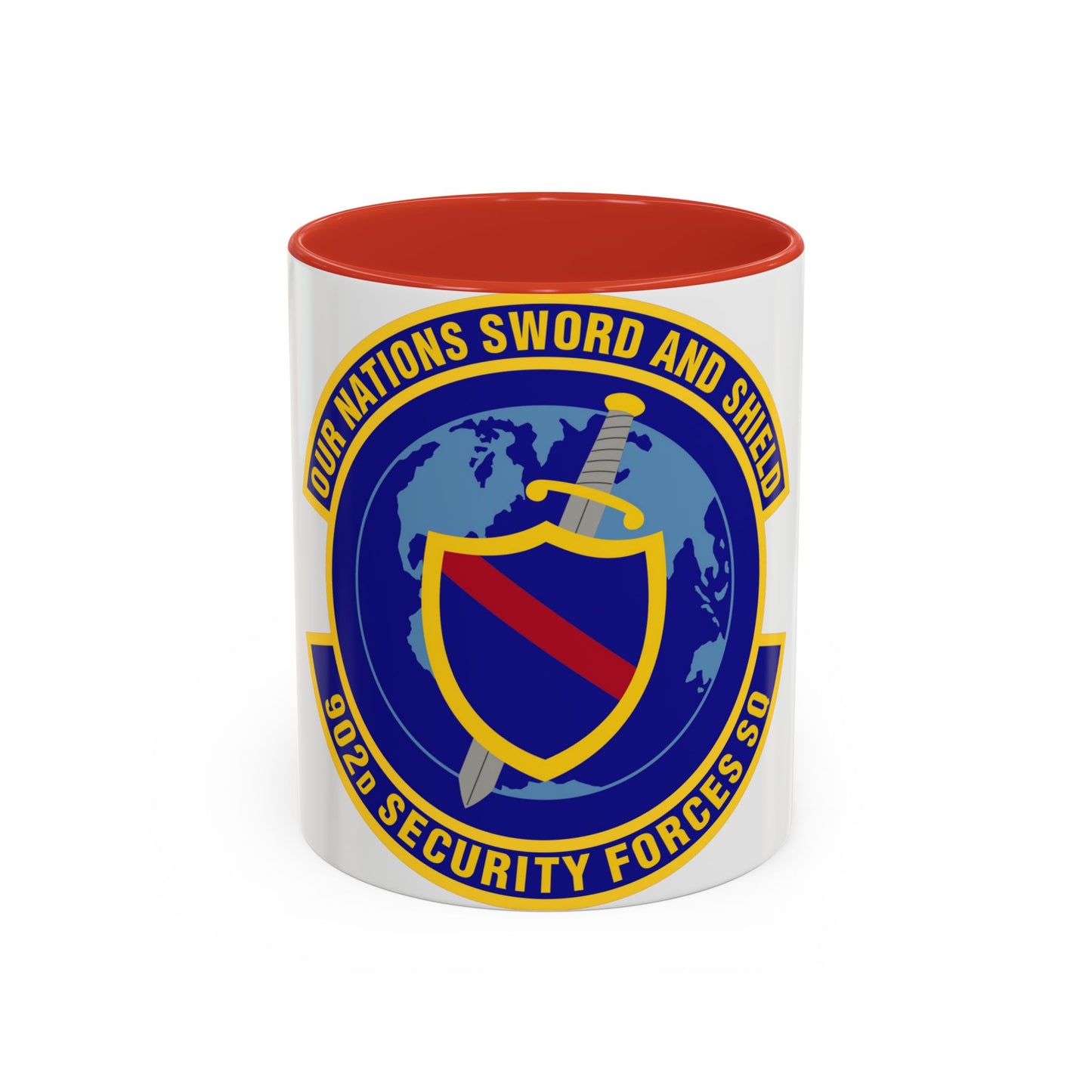 902d Security Forces Squadron (U.S. Air Force) Accent Coffee Mug