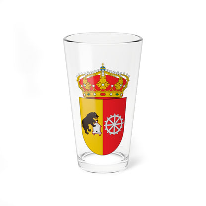 Escudo de Berlanga de Duero (Spain) (Coat of Arms) Pint Glass 16oz