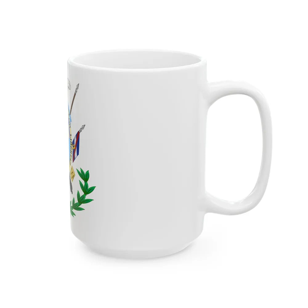 Coat of Arms of the Oriental Province - White Coffee Mug-Go Mug Yourself