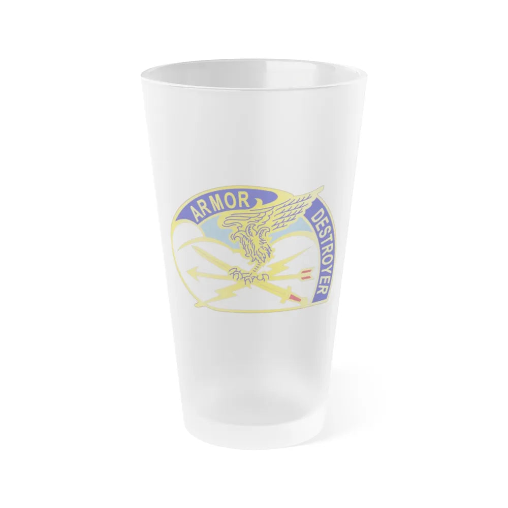 635 Aviation Group (U.S. Army) Frosted Pint Glass 16oz-Go Mug Yourself