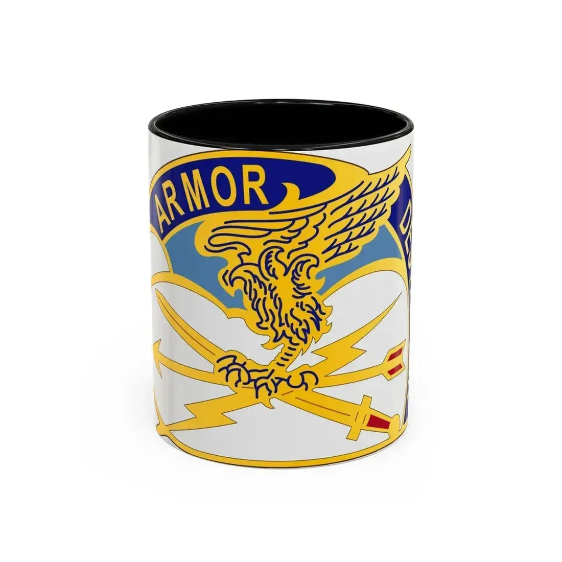 635 Aviation Group (U.S. Army) Accent Coffee Mug 11oz Black - Go Mug Yourself