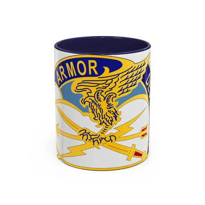 635 Aviation Group (U.S. Army) Accent Coffee Mug 11oz Navy - Go Mug Yourself