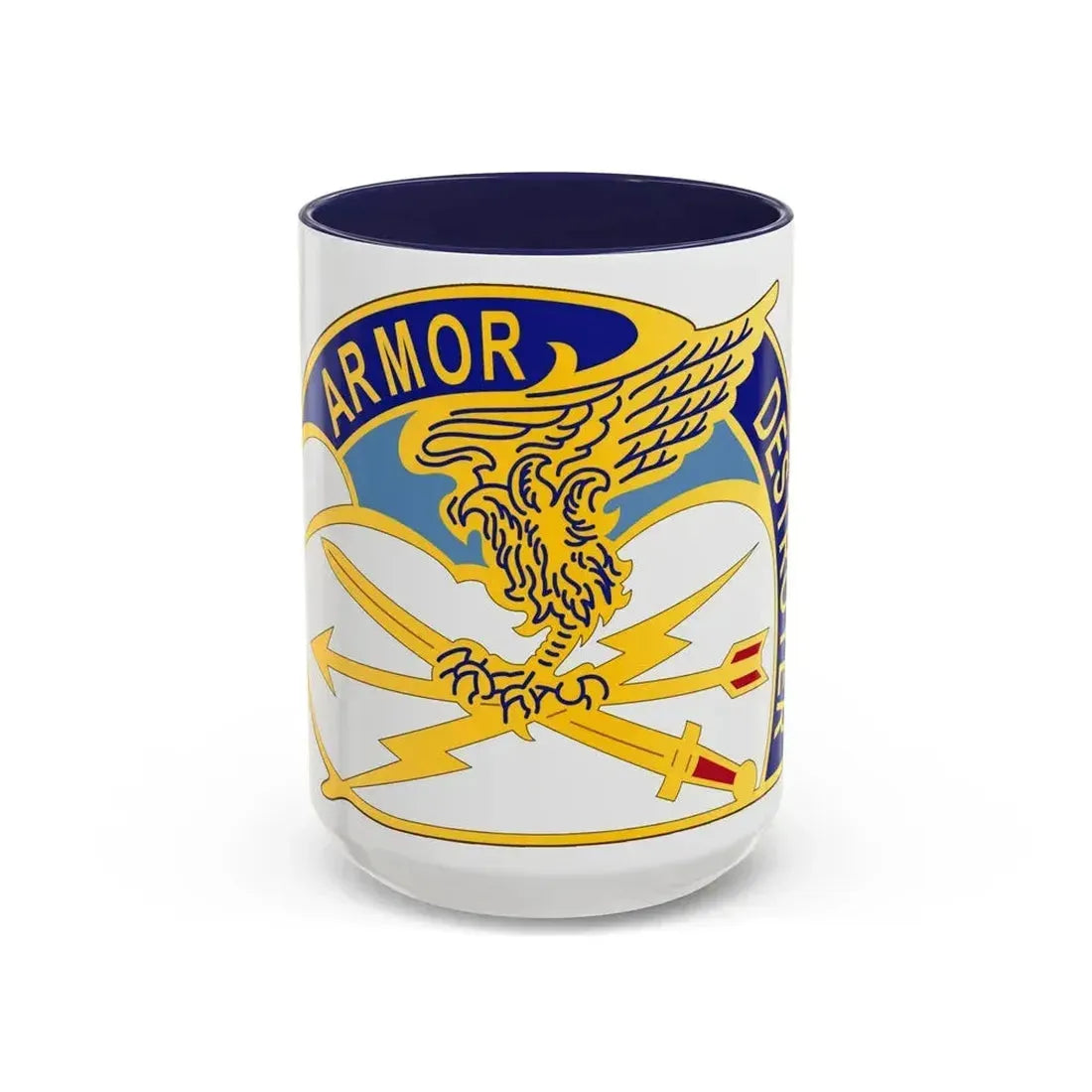 635 Aviation Group (U.S. Army) Accent Coffee Mug 15oz Navy - Go Mug Yourself