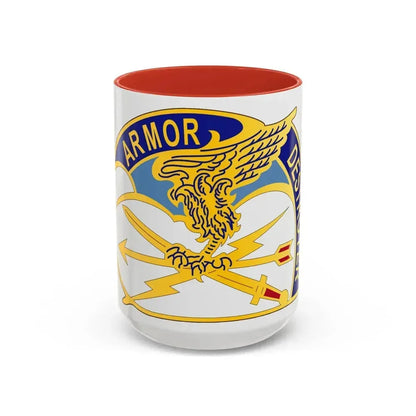 635 Aviation Group (U.S. Army) Accent Coffee Mug 15oz Red - Go Mug Yourself