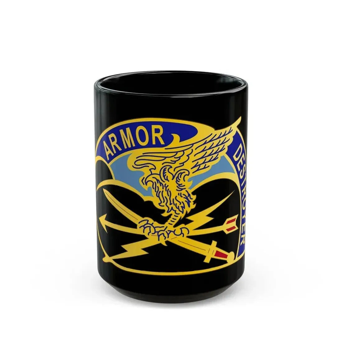 635 Aviation Group (U.S. Army) Black Coffee Mug 15oz - Go Mug Yourself