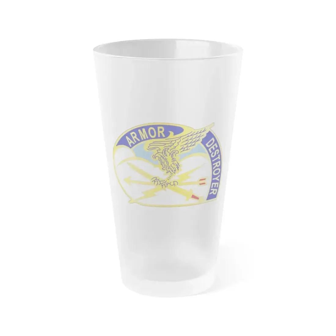 635 Aviation Group (U.S. Army) Frosted Pint Glass 16oz Default Title - Go Mug Yourself