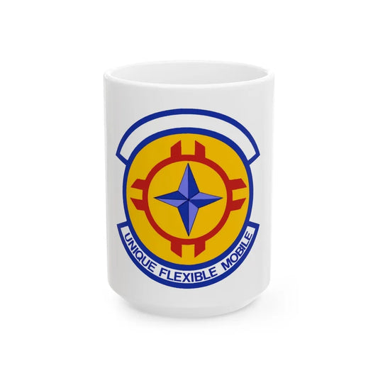 635 Materiel Maintenance Sq AFMC (U.S. Air Force) White Coffee Mug-15oz-Go Mug Yourself