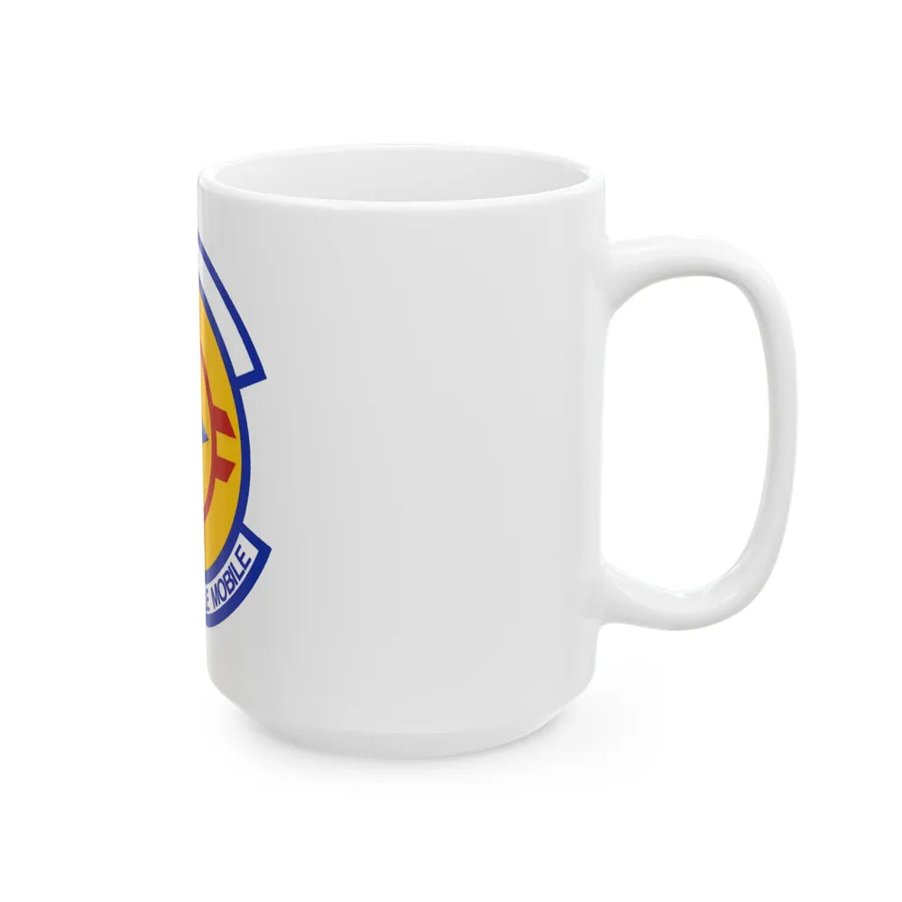 635 Materiel Maintenance Sq AFMC (U.S. Air Force) White Coffee Mug-Go Mug Yourself