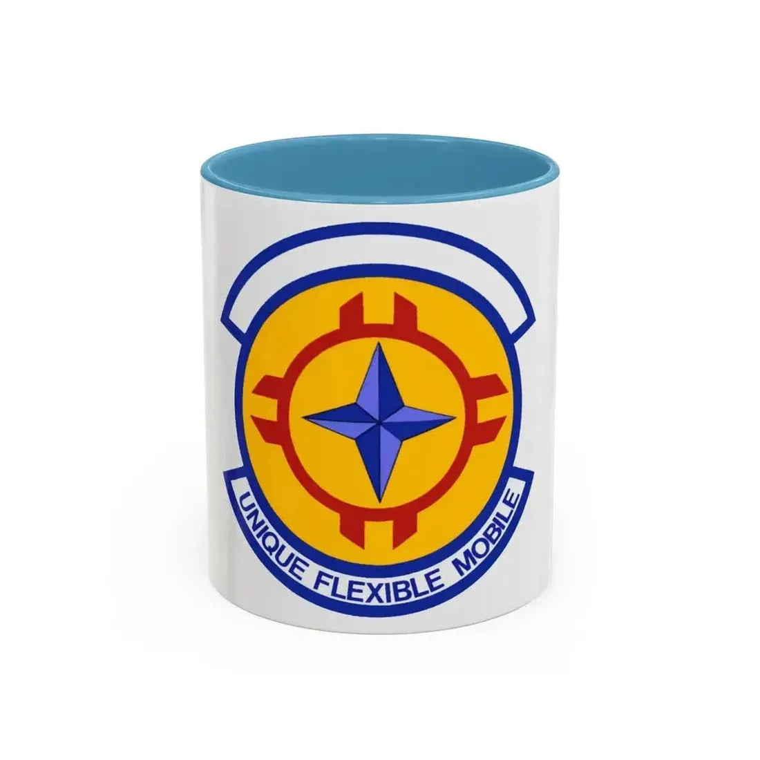 635 Materiel Maintenance Sq AFMC (U.S. Air Force) Accent Coffee Mug 11oz Light Blue - Go Mug Yourself
