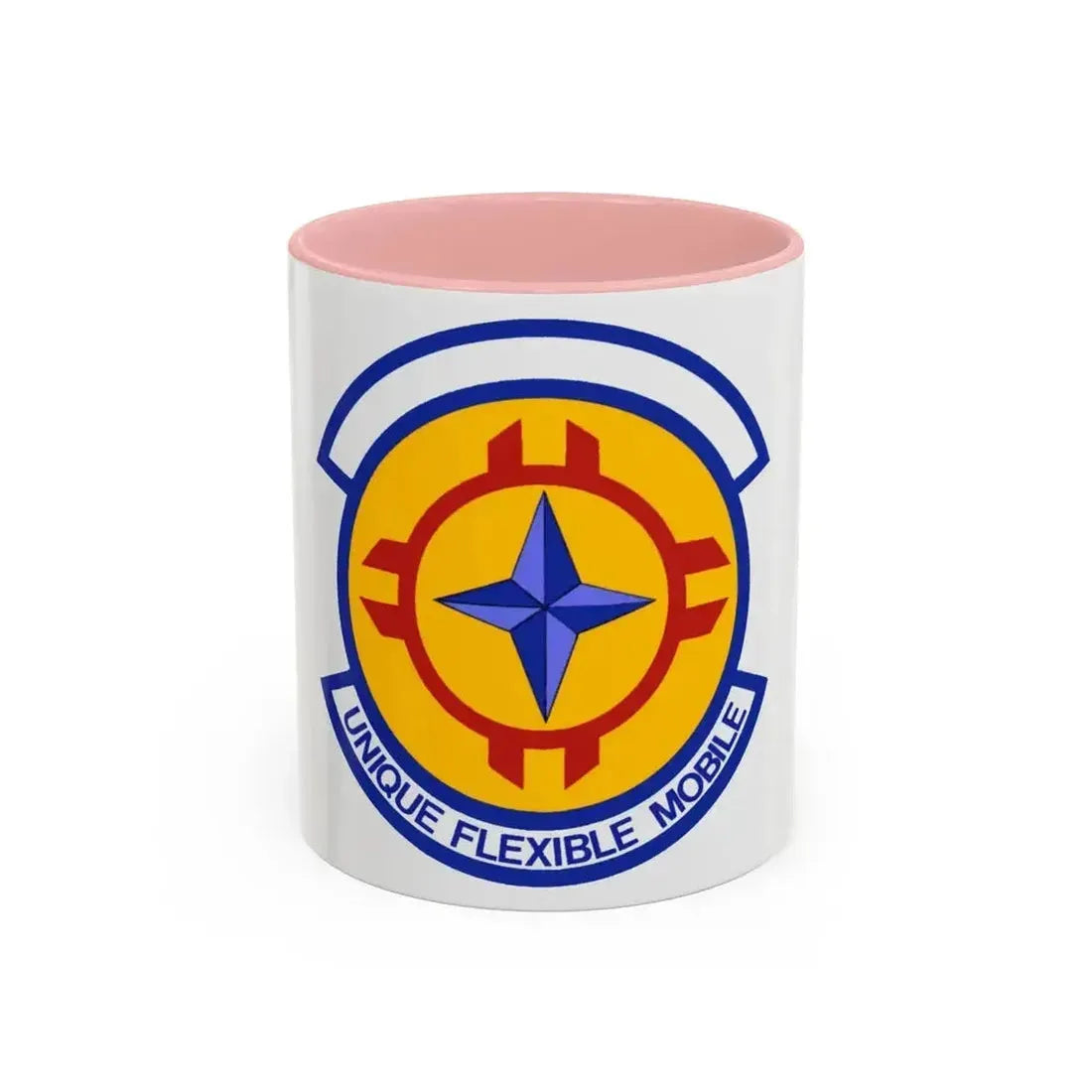 635 Materiel Maintenance Sq AFMC (U.S. Air Force) Accent Coffee Mug 11oz Pink - Go Mug Yourself
