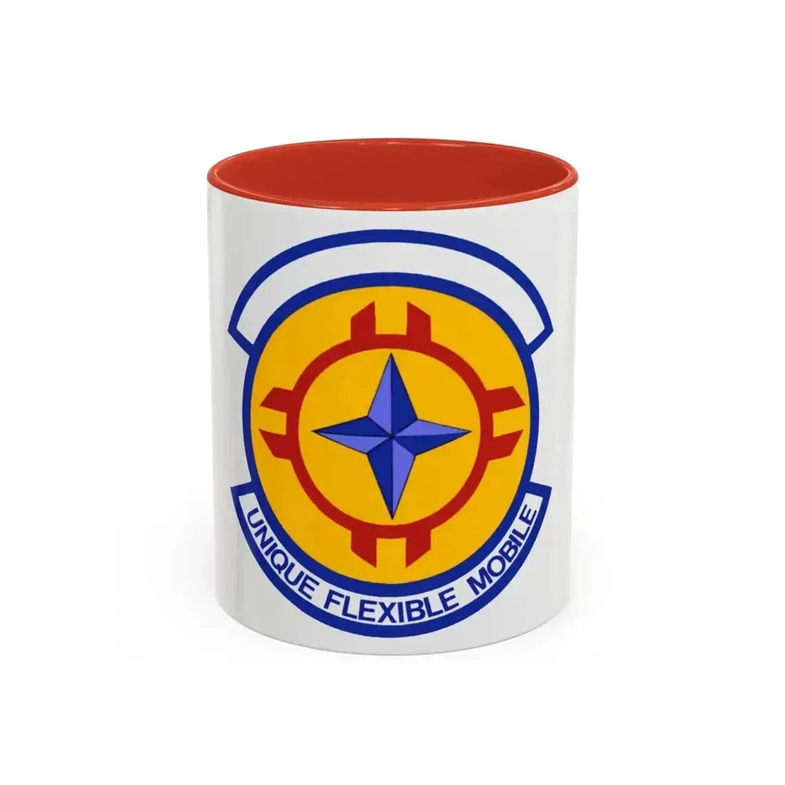 635 Materiel Maintenance Sq AFMC (U.S. Air Force) Accent Coffee Mug 11oz Red - Go Mug Yourself