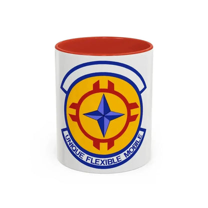 635 Materiel Maintenance Sq AFMC (U.S. Air Force) Accent Coffee Mug 11oz Red - Go Mug Yourself