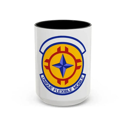 635 Materiel Maintenance Sq AFMC (U.S. Air Force) Accent Coffee Mug 15oz Black - Go Mug Yourself
