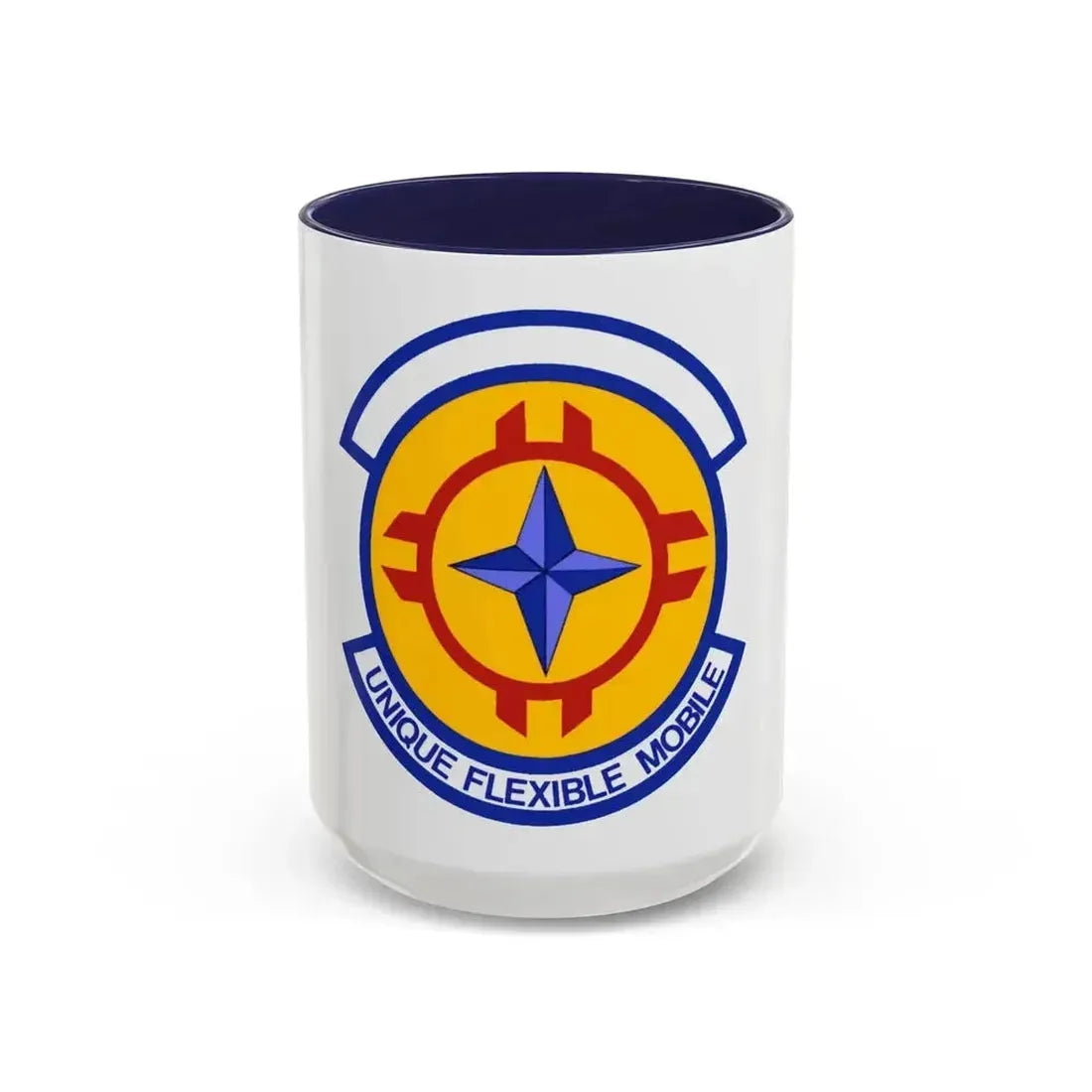 635 Materiel Maintenance Sq AFMC (U.S. Air Force) Accent Coffee Mug 15oz Navy - Go Mug Yourself