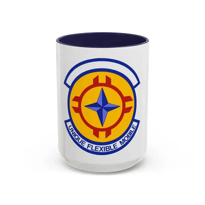 635 Materiel Maintenance Sq AFMC (U.S. Air Force) Accent Coffee Mug 15oz Navy - Go Mug Yourself
