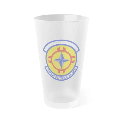 635 Materiel Maintenance Sq AFMC (U.S. Air Force) Frosted Pint Glass 16oz 16oz Frosted - Go Mug Yourself