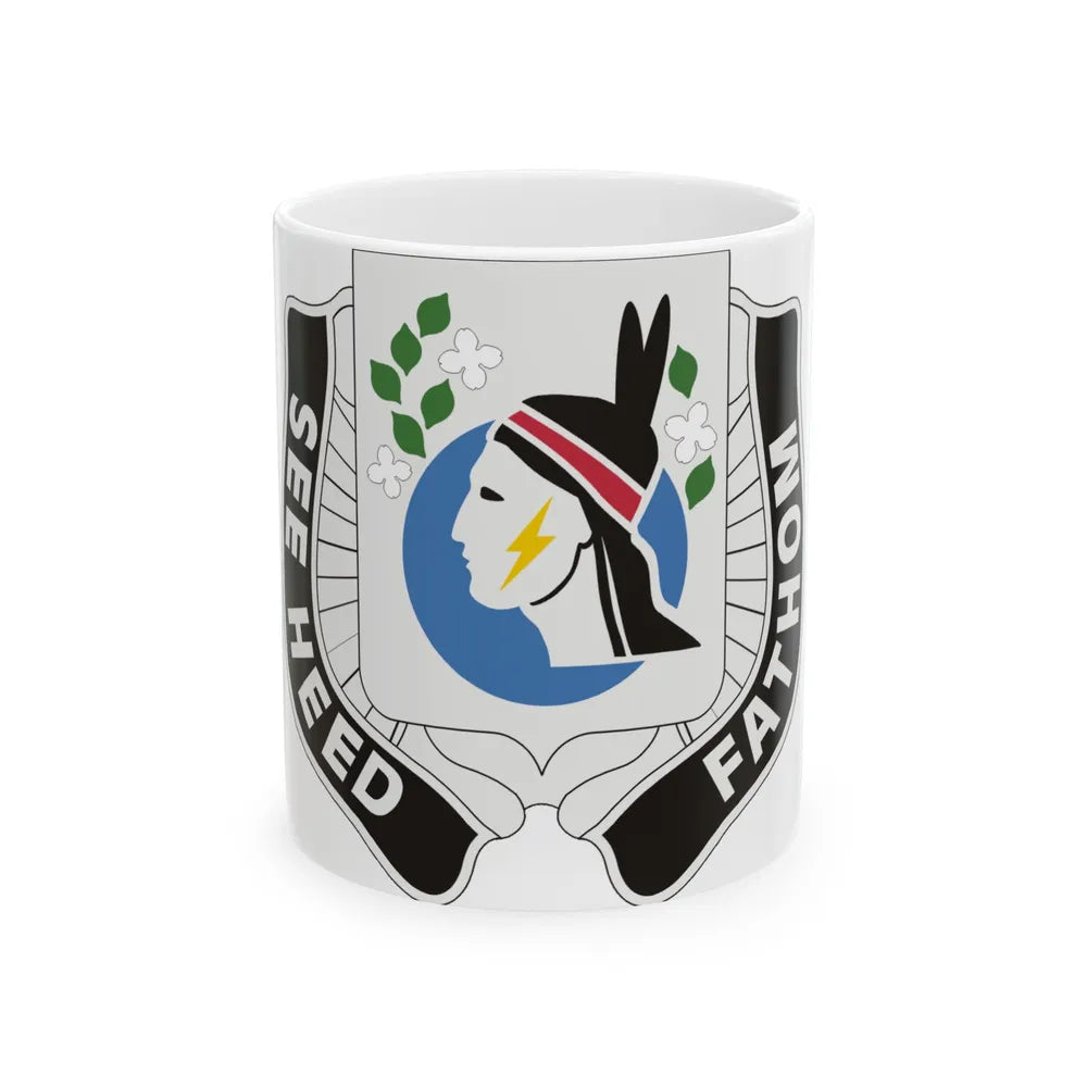 635 Military Intelligence Battalion (U.S. Army) White Coffee Mug-11oz-Go Mug Yourself