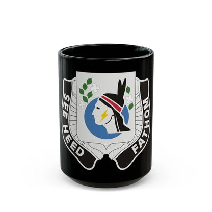 635 Military Intelligence Battalion (U.S. Army) Black Coffee Mug 15oz - Go Mug Yourself