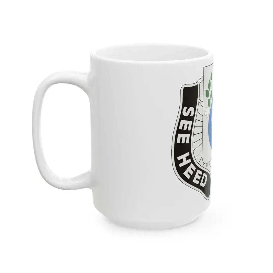 635 Military Intelligence Battalion (U.S. Army) White Coffee Mug - Go Mug Yourself