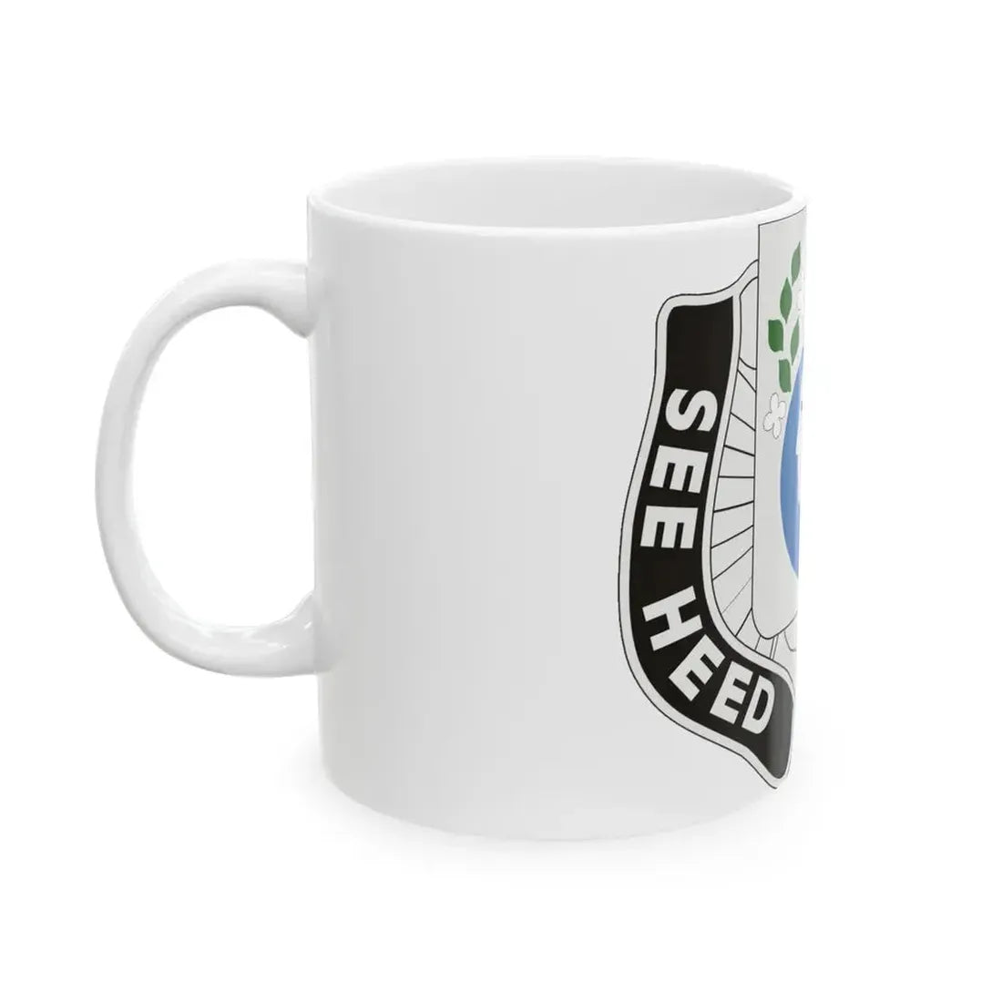 635 Military Intelligence Battalion (U.S. Army) White Coffee Mug - Go Mug Yourself