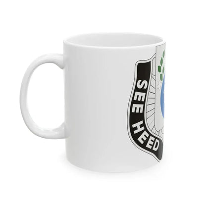 635 Military Intelligence Battalion (U.S. Army) White Coffee Mug - Go Mug Yourself