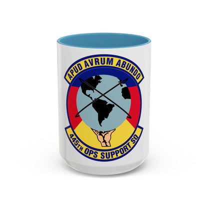 445th Operations Support Squadron (U.S. Air Force) Accent Coffee Mug