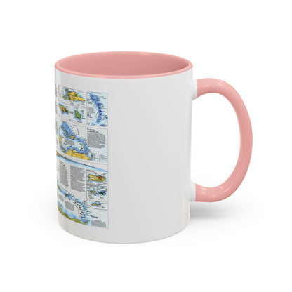 West Indies 2 (1987) (Map) Accent Coffee Mug